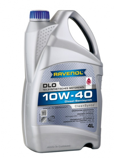 Моторное масло RAVENOL 4014835724297 DLO 10W-40 4л RAVENOL 4014835724297