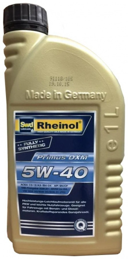 Масло моторное SWD Rheinol Primus DXM 5W-40 1 л SWD RHEINOL 31239170